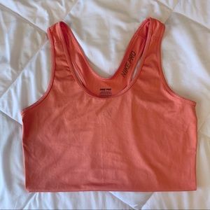 Nike Pro Cropped Dri-Fit Racerback Tank Top